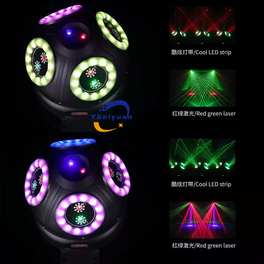 Audio Music By - 60W レーザーエフェクトライト DJ ディスコステージストロボレーザー DMX512 ライトプロジェクター