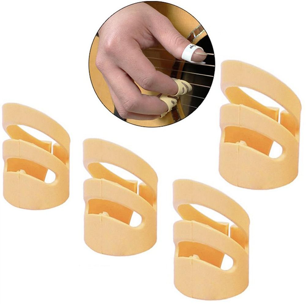 アコースティックギター用フィンガーピック,4パーツセット,エ - Electric Guitar Pick Pack のレビューと価格