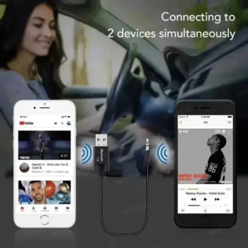 Bluetooth オーディオレシーバー USB から 3  - Audio Music By のレビューと価格