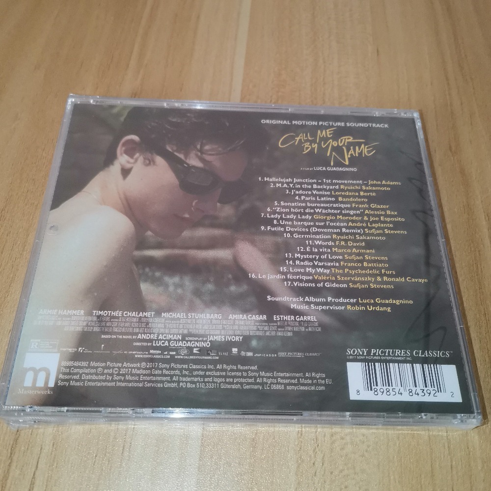 Call Me by Your Name サウンドトラック  - Audio Music By のレビューと価格